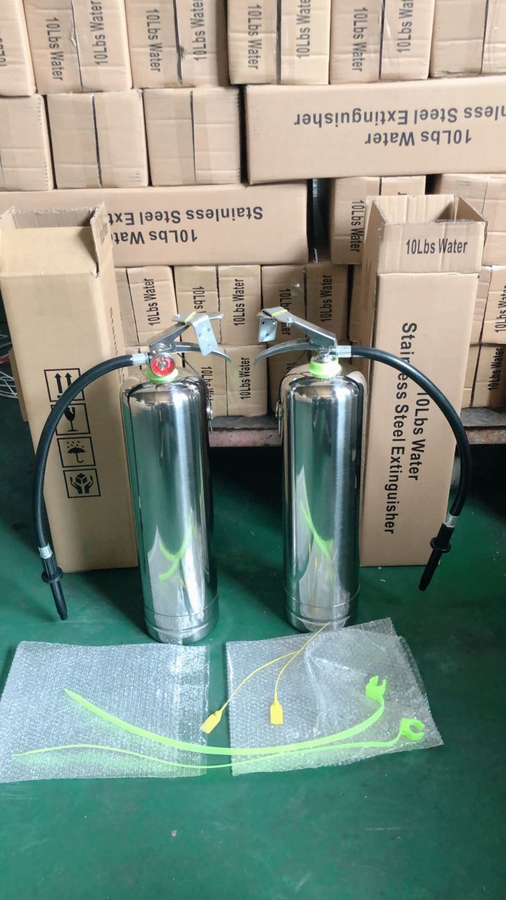 Water Type Stainless Steel Fire Extinguisher